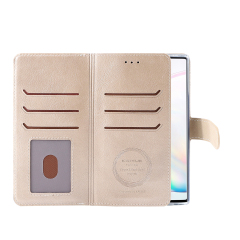 KAIYUE Multiple Cards Flip Case Gold