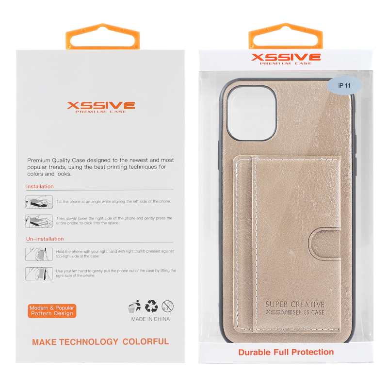 KAIYUE Kickstand Pocket Case Gold