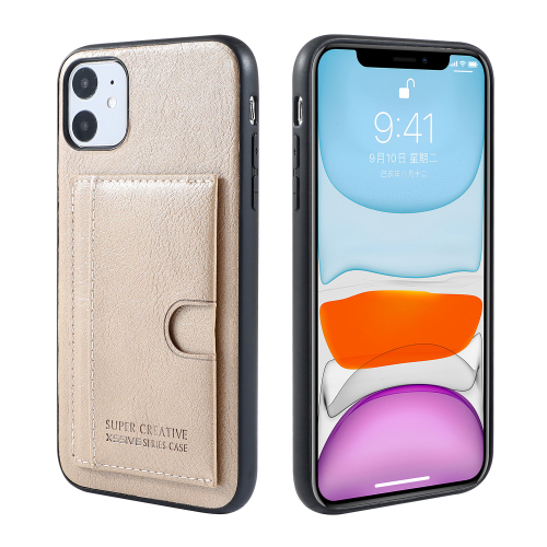 KAIYUE Kickstand Pocket Case Gold