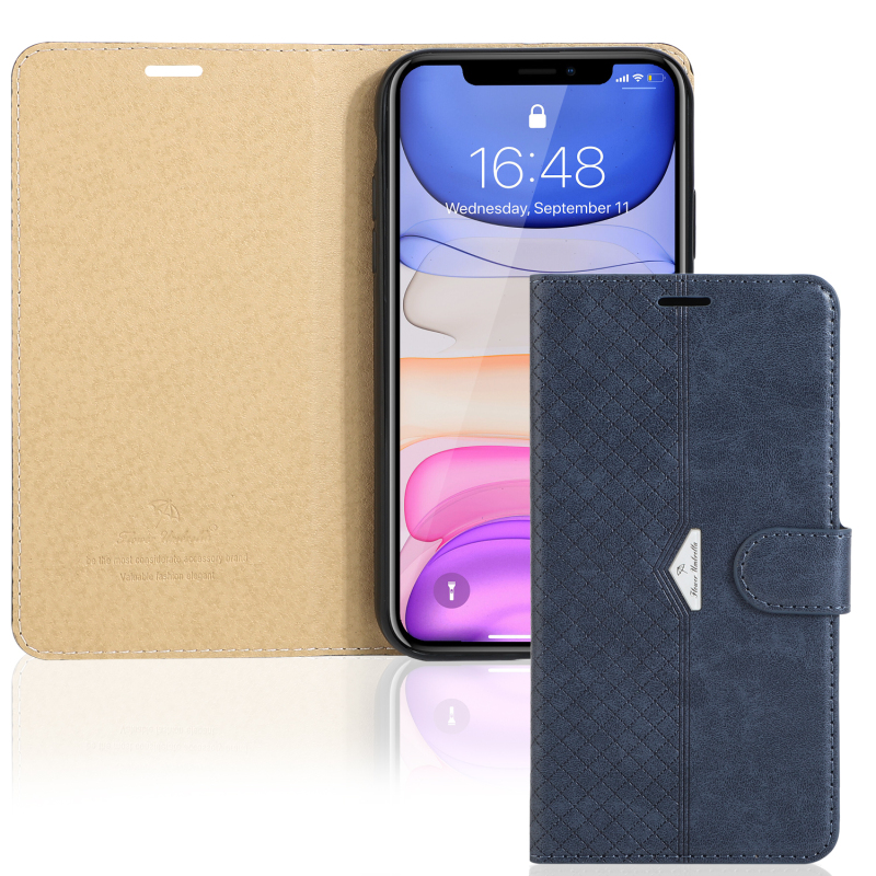 Flower Umbrella Classical Flip Case Blue
