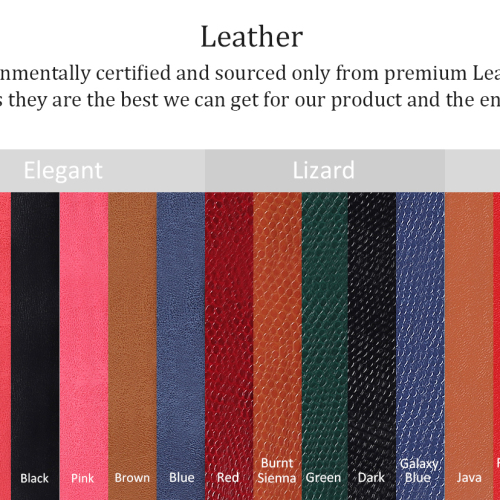 Our Leather Materials and Style