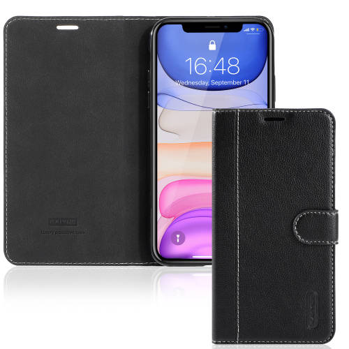 KAIYUE Lichee Flip Case Black