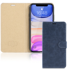 KAIYUE Classical Flip Case Blue