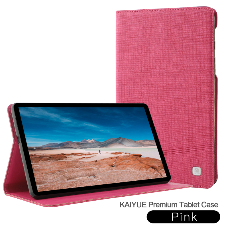 KAIYUE Two Card Slots Tablet Case Pink
