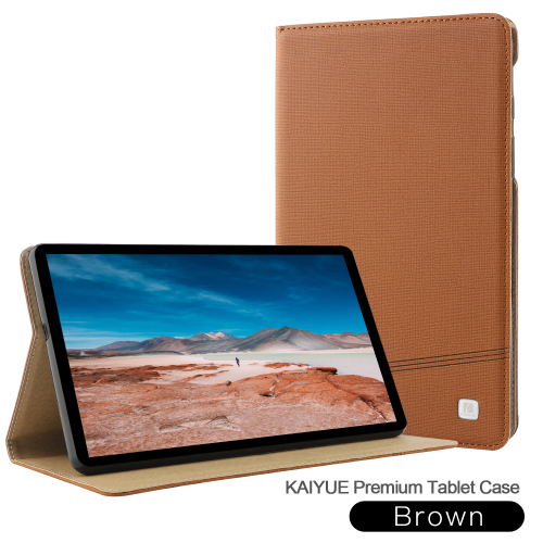 KAIYUE Two Card Slots Tablet Case Brown