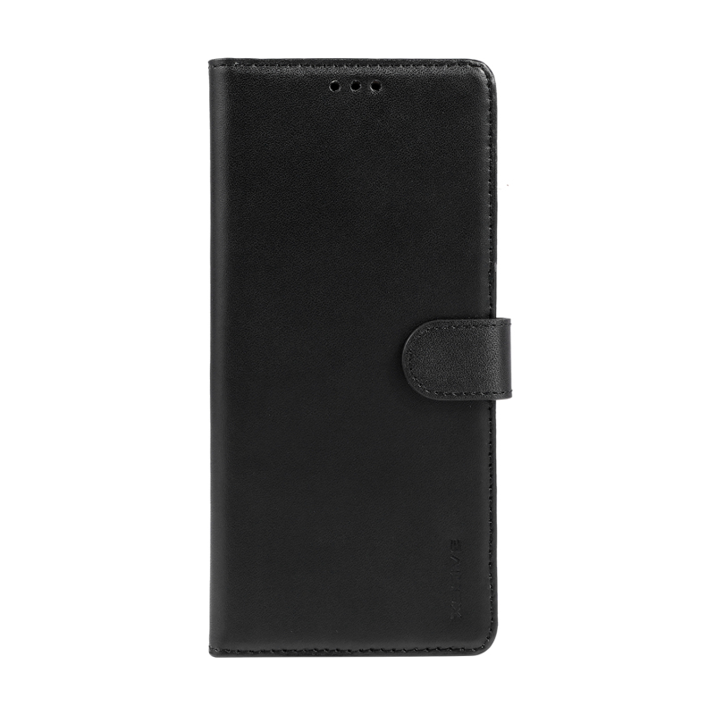 KAIYUE Real Leather Wallet Case Black