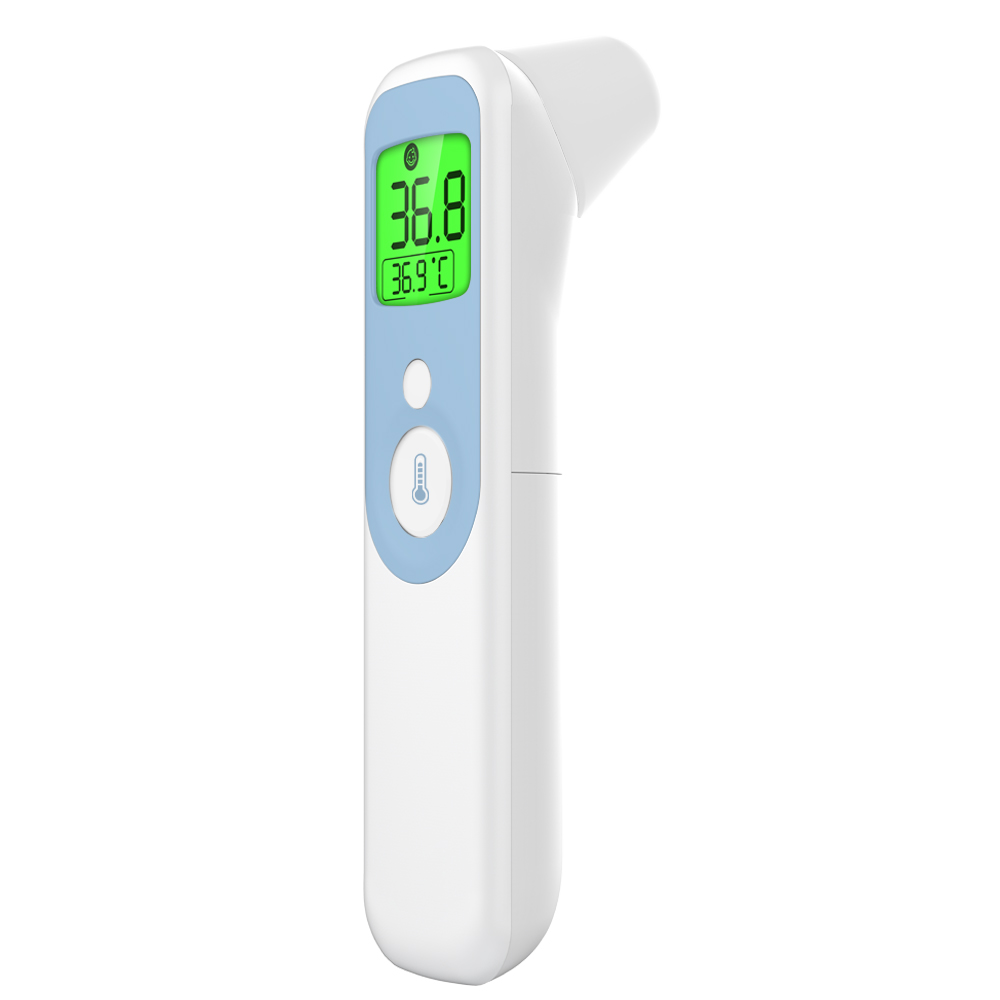 AO-20C infrared thermometer with instant reading fever alarm memory reall