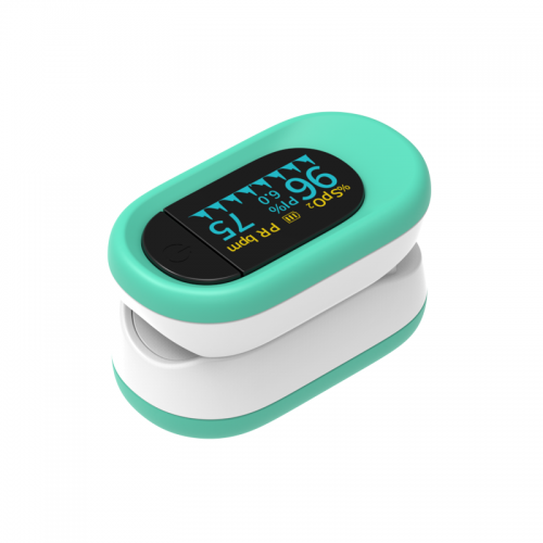 AOJ-70E Fingertip Pulse Oximeter Portable SpO2 Machine OLED Screen