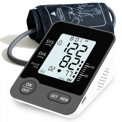 AOJ-30B Automatic Digital Arm Blood Pressure Monitor for Home Use (Black)