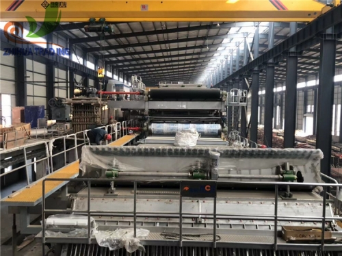 Cylinder mould paper machine