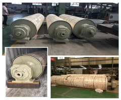 Vacuum Press Roll for Paper Machinery