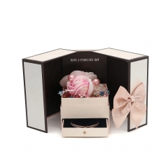 Flower Holiday Gift Box Jewelry Storage Boxes