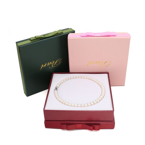 Hot Sale Practical Pearl Necklace Paper Packaging Box