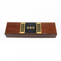 Classic Wooden Box With Hollow Out Decoration