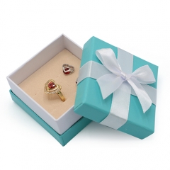 Classic Cardboard Gift Box With Ribbon Bow