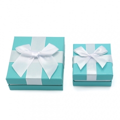 Classic Cardboard Gift Box With Ribbon Bow
