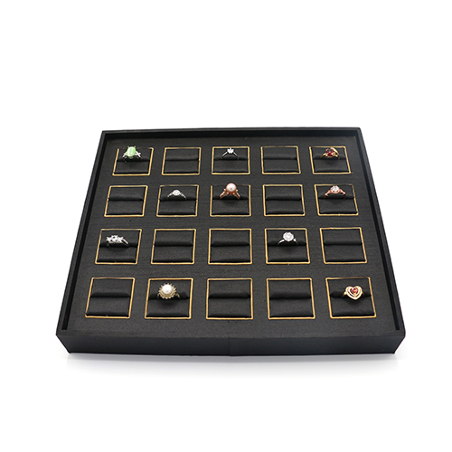 Excellent Quality Fabric Jewelry Display Tray For Ring