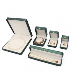 New Popular High Repurchase Rates PU Leather Jewelry Packaging Box Set