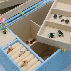 Hot Sale Latest Design PU Leather Music Jewelry Box