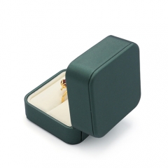 Premium Eco Friendly PU Leather Wedding Ring Box