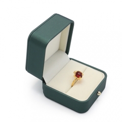 Premium Eco Friendly PU Leather Wedding Ring Box