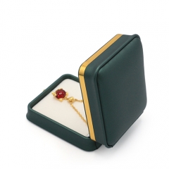 High Quality PU Leather Jewellery Pendant Packaging Box