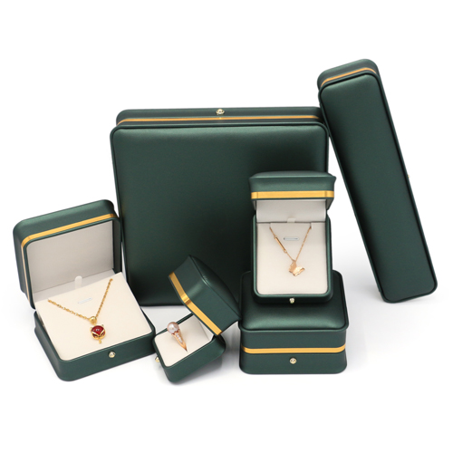 Latest Design High-End Luxury PU Leather Jewellery Box Set