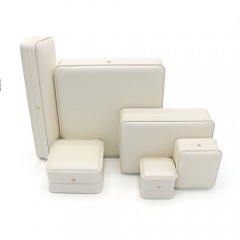 Latest Design White Jewelry Packing Box With Custom Logo