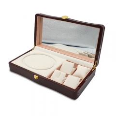 High Quality Wood Jewelry Storage Box With Shiny Lacquer Finish