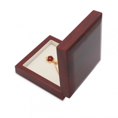 Wooden Box For Pendant Necklace With LED Light