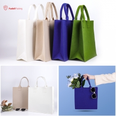 felt bag women felt tote bag women's wool felt handbags felt shopping bag