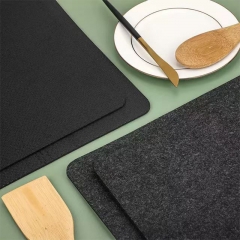 felt Placemat Elegant Placemat Pad Dining Table Mat Decor mat Heat Insulation Placematsfelt
