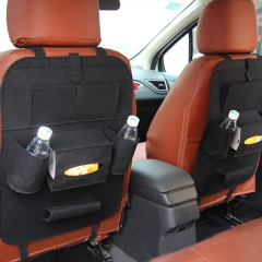 Felt Fabric Car Seat Protector Multifunctional Backseat Organizer Car Storage Bag,Back Seat Car Organizer