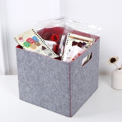 High Quality Child Cartoon Cube Organizer Storage Wardrobe clothes Organizer fabric Storage Box For Toy Storage