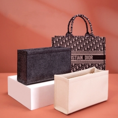 Hot Selling Handbag & Tote Shape Bag organizer Felt Purse Organizer Handbag Insert Bag