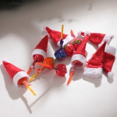 Xmas Holiday Unisex Felt Comfort Mini Christmas decorating Hat, Santa Hat for christmas decoration
