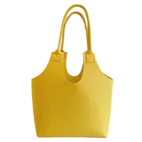 Reusable Grocery Felt Handbag Shoulder Bag Luxury Souvenir fashion Felt Shopping Bag