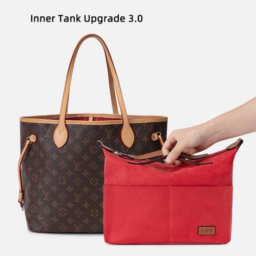 luxury bag accessories felt bag organizer insert handbag purse felt bag organizer