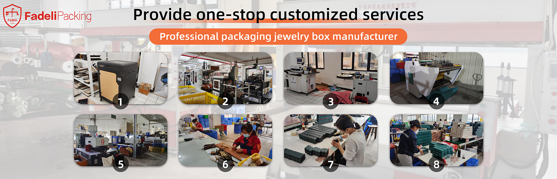 16 years of experience of verified supplier and reliable exporter for jewelry packaging box