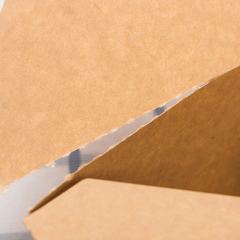 Take Out Food Containers Microwaveable Kraft Brown Take Out Boxes, Perfect for Restaurant, Catering and Party