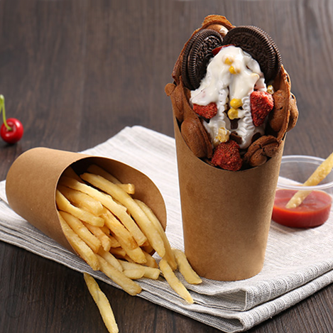 Take Out Kraft Lunch Box Food Containers , Microwaveable