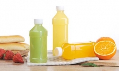 500 ML Clear Plastic Juice Bottles with Lids