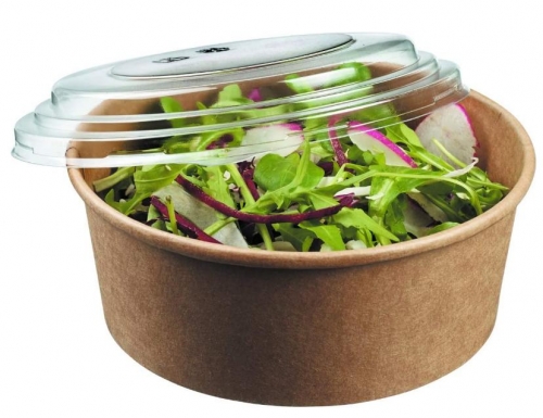 Kraft Paper Deli Bowl With Lids
