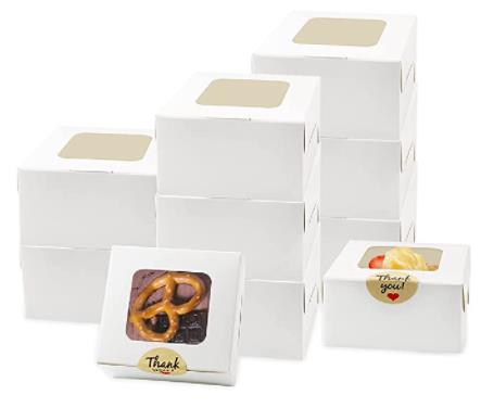 Small Cookie Boxes with Window
