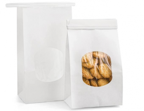 Bakery Bags with Clear Window