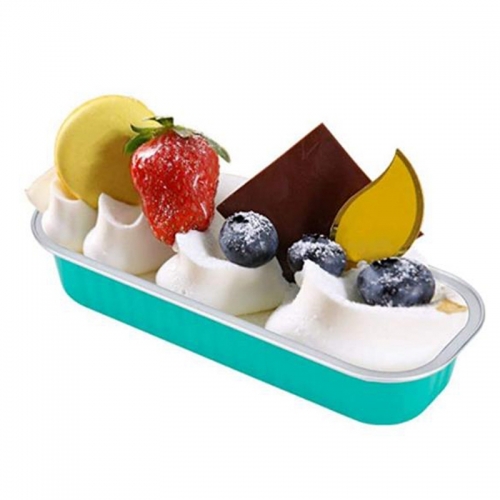 Aluminum Foil Muffin Liners Cupcake Baking Cups Disposable Foil Baking Cups Containers for Creme Brulee Cupcakee