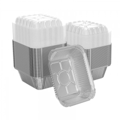 Disposable Aluminum Pans with Cover Baking Cooking Food and Storage Container