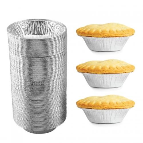 Aluminum Egg Tart Mold Baking Cups Cupcake Cake Cookie Pudding Lined Mould Tin Baking Tool