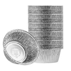 Restaurant Foil Tart Pans Disposable egg tart Aluminum Pie Pans