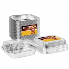 Disposable Aluminum Pans Cookware Pans Best Use for Baking with Lids